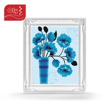 

OLY Hot sell 5D DIY Diamond painting cross stitch diamond embroidery BLUELOVER full diamonds wall stickers home decor gift