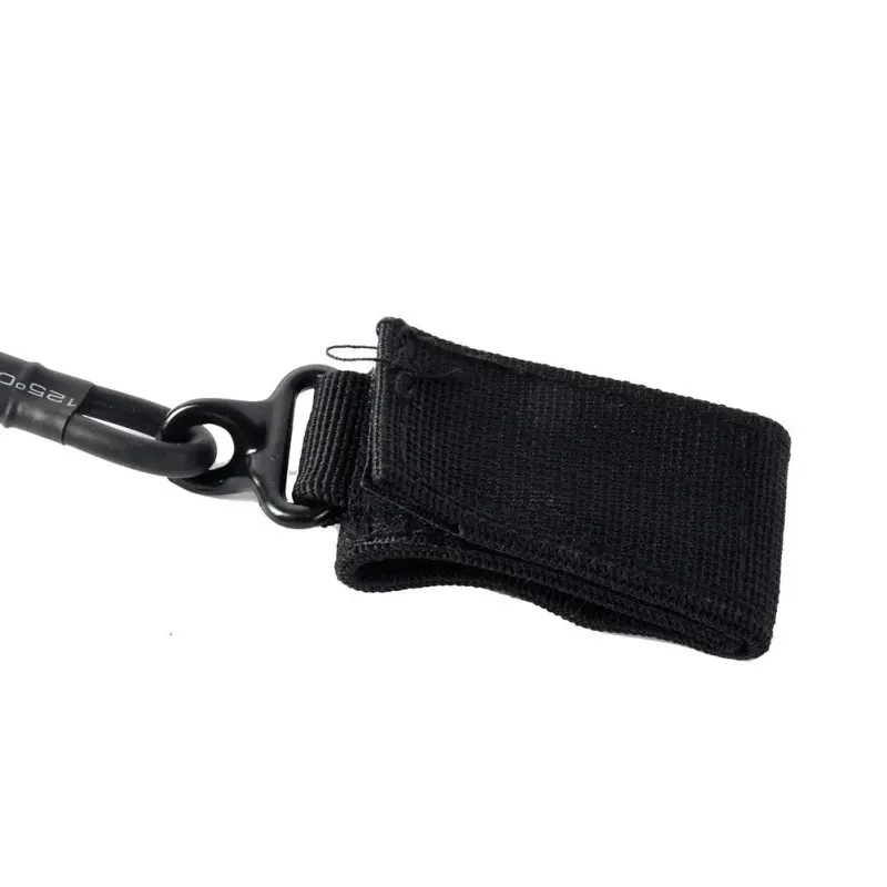 Outdoor Tactical Single Point Pistol Spring Lanyard Sling Quick Release Shooting Hunting Strap Army Combat Gear 1 PCS