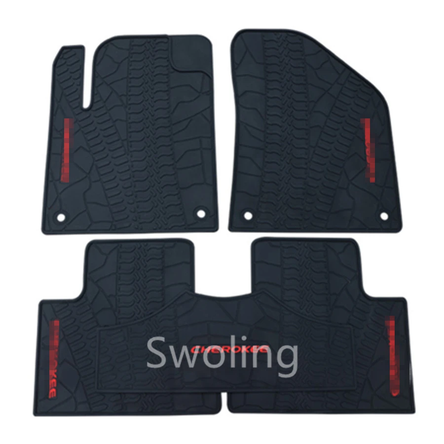 For Jeep Cherokee High Quality Waterproof Anti Skip Latex Durable