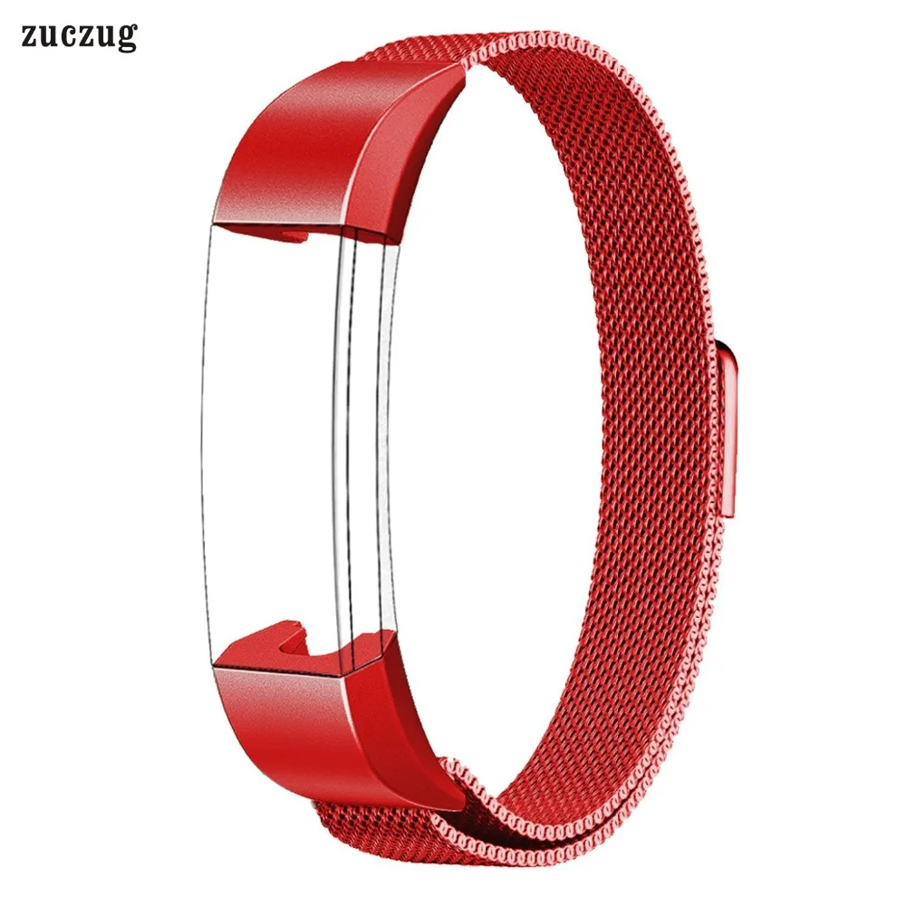 

Zuczug High Grade Milanese Stainless Steel Loop Replacement Band for Fitbit Alta HR and Alta for Women Men