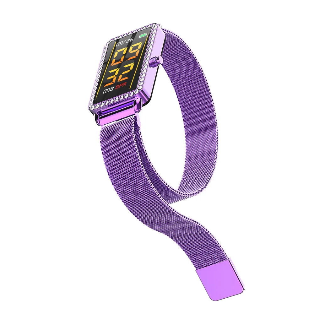 Мода A88 Женская мода Смарт часы монитор сердечного ритма во время сна кровяное давление кислородный музыкальный контроль секундомер для женщин