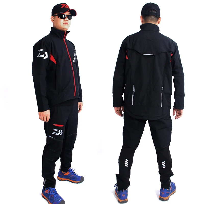 

2017 New Daiwa Fishing Clothes Autumn And Winter Jacket Parka Breathable Outdoors DAWA Keep Warm Windproof DAIWA Free Shipping