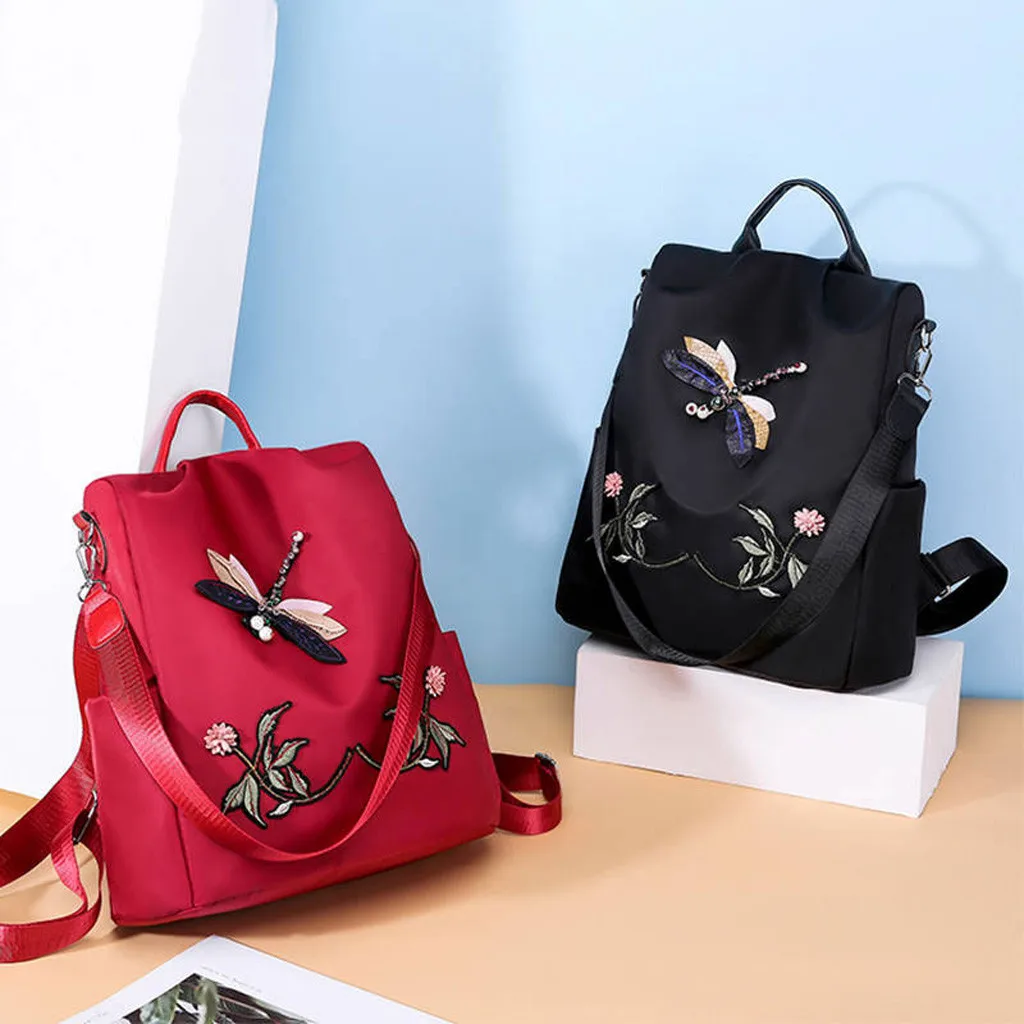 

2019 New Hot Sale Women's Fashion Simple Backpack Leisure Travel Bag Capacity Portable Solid Zipper Small Fashion brand New