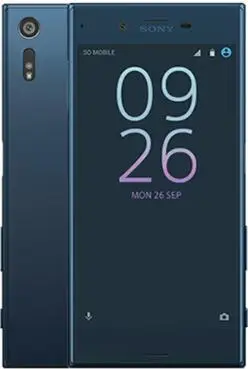 Мобильный телефон SonyXperia XZ с одной sim-картой F8331/две sim-карты F8332, четыре ядра, отпечаток пальца, 5,2 дюймов, Android, 3 Гб ram, 32 ГБ/64 Гб rom - Цвет: Синий