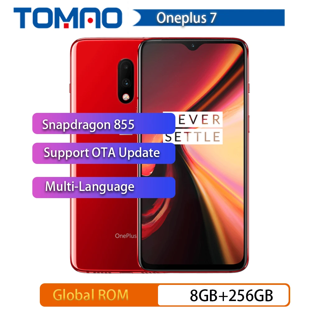 Смартфон OnePlus 7 телефон с AMOLED экраном 6 41 дюймов ОЗУ 8 Гб ПЗУ 256 процессор Snapdragon 855