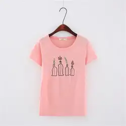 Новая женская футболка с принтом с коротким рукавом с круглым вырезом забавная футболка Повседневная Женская футболка одежда