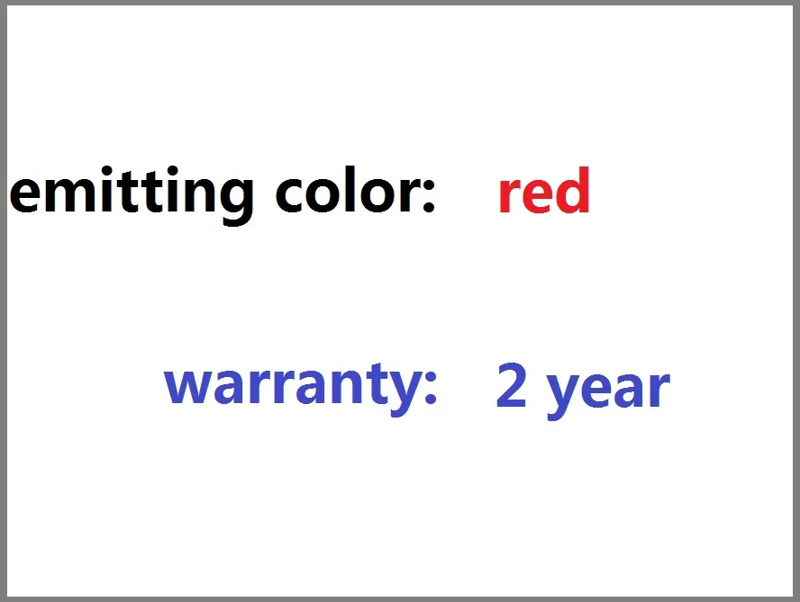 Светодиодный модуль стиль с линзой впрыска светодиодный светильник модуль для знака DC12V SMD 5730 65 мм* 15 мм 2 года гарантии Алюминиевая печатная плата - Цвет: 2 year ( red )