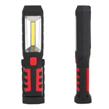 Светодиодный светильник для работы с перезаряжаемой технологией, рабочий светильник COB, светодиодный контрольный фонарь, ручной фонарь с usb-зарядным портом, поворотный