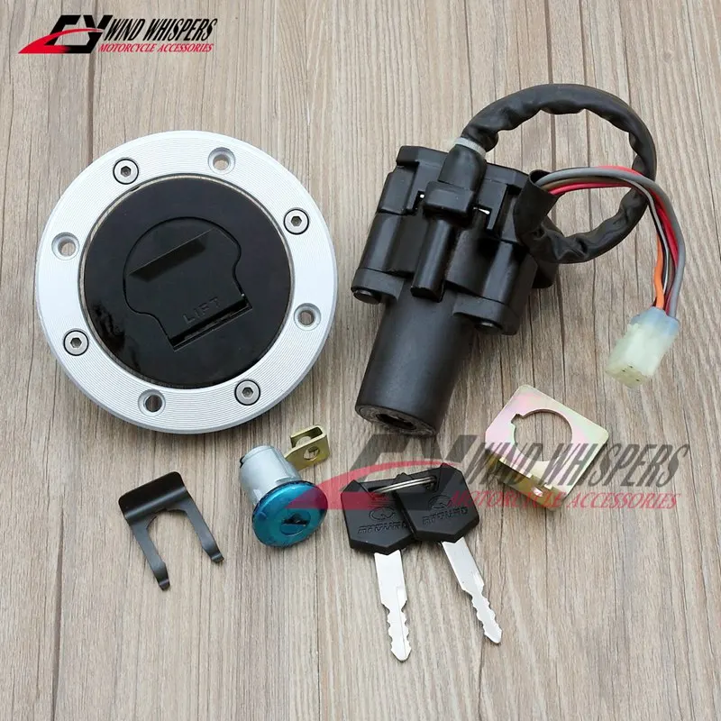 

Motorcycle Lock Ignition Switch Fuel Tank Gas Cap Seat Lock Key Set For Suzuki GSX1300R GSXR1300 Hayabusa 1999-2007