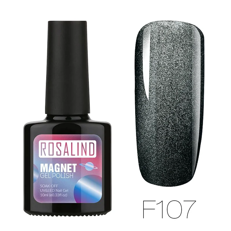 ROSALIND Cat Eyes Гель-лак для ногтей лак Vernis полуперманентные гибридные Лаки с Cat Eye Magent верхнее покрытие лак для ногтей - Цвет: RBF107