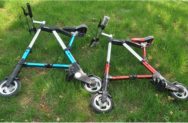 Clearance New Xfront Abike Unisex 8 Inch Wheel Mini Ultra Light Folding Bike Subway Transit Vehicles Road Bicycle Outdoor Sports Bicicleta 19