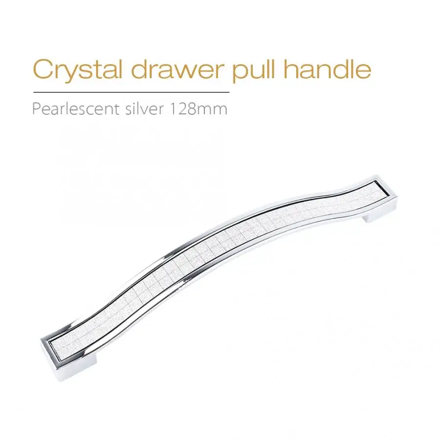

Modern Alloy Frosting Crystal Drawer Cabinet Cupboard Wardrobe Pull Handle Knobs anti vibration pads