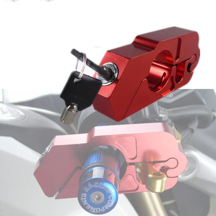 Buy Aluminum Alloy Bike Lock Bicycle Handlebar Lock