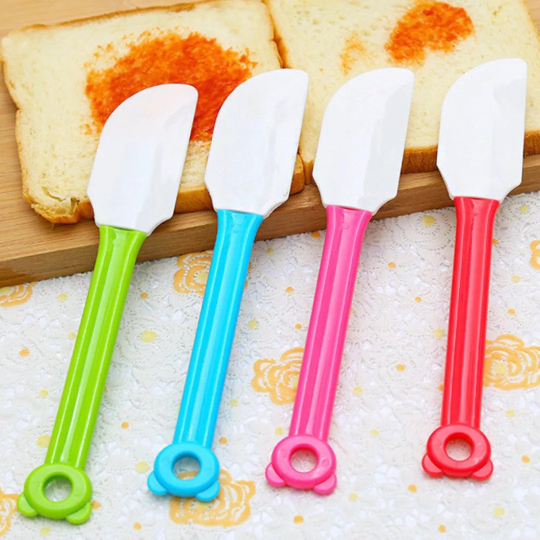 Soft Silicone Cake Cream Mixing Butter Spatula Baking Scraper Kitchen Gadget