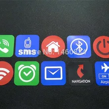 13,56 МГц NFC стикер Ntag203/Ntag213 144 байт NFC тег Совместим с любым смартфоном с функцией NFC