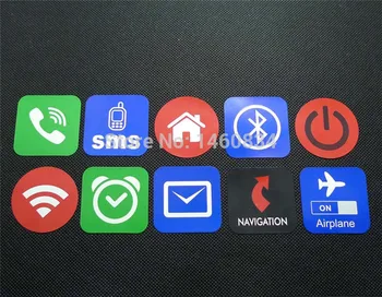 

13.56Mhz NFC Sticker Ntag203/Ntag213 144bytes NFC Tag Compatible with any smart phone with NFC function