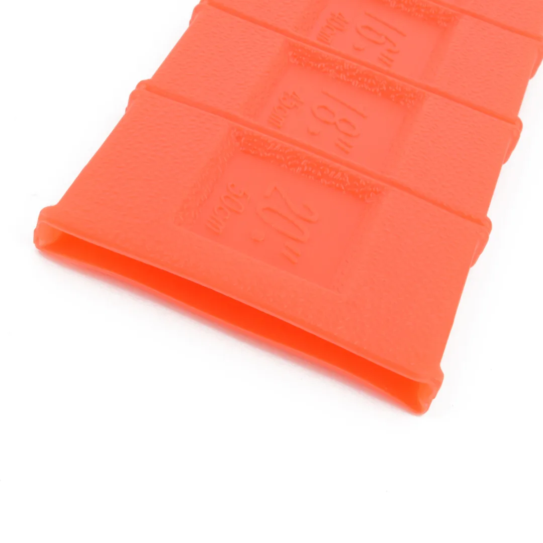 12"-20" Orange Chainsaw Bar Cover Universal Accessories Scabbard Guide Plate Set For Agriculture Supplies Mayitr