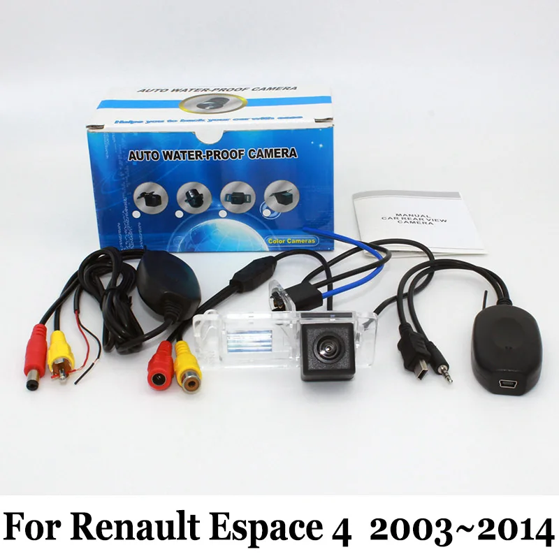 

For Renault Espace 4 2003~2014 / RCA Connector CCD Night Vision HD Reverse Camera / Wired Or Wireless Rear View Camera