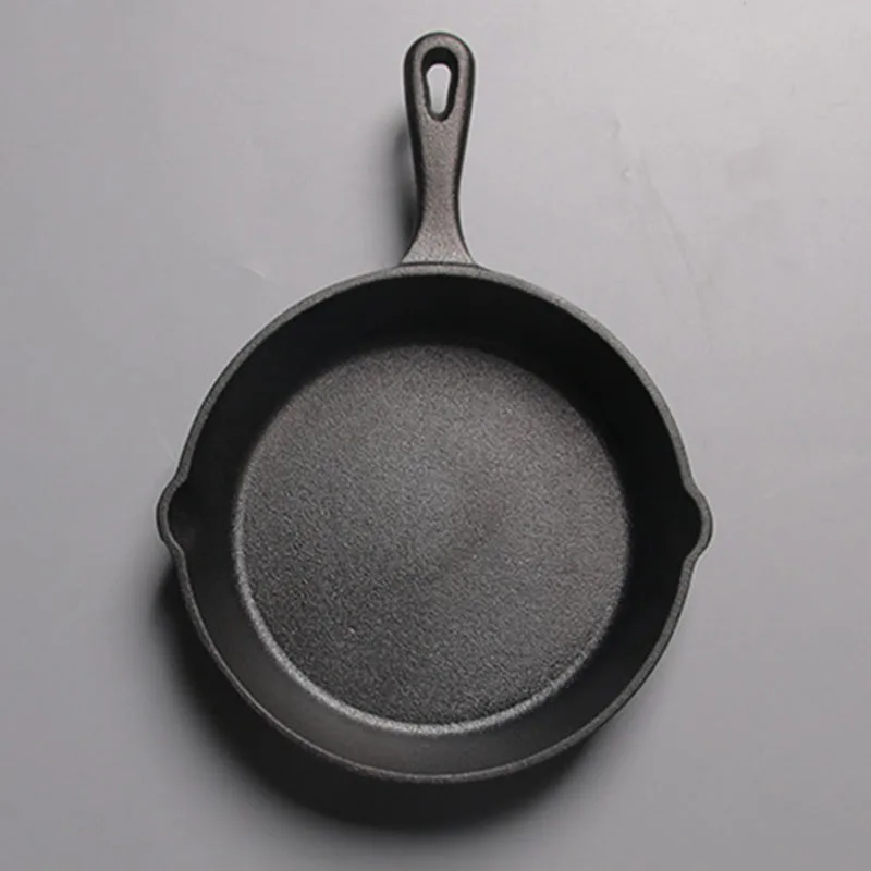 Горячая-мини не липкая чугунная сковорода каменный слой сковорода кастрюля маленькая сковорода для жареных яиц использовать для газовой и индукционной плиты