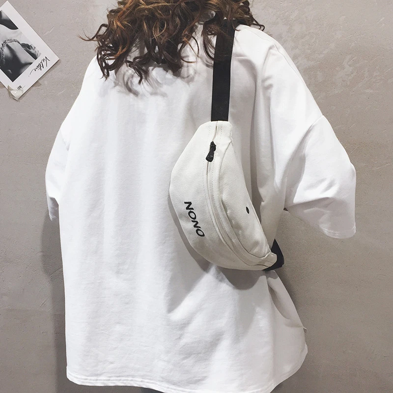 PURDORED 1 шт. Женская модная сумка на пояс Джокер сумка через плечо Модный сплошной цвет нагрудный карман сумка на плечо кроссовки для бега сумки