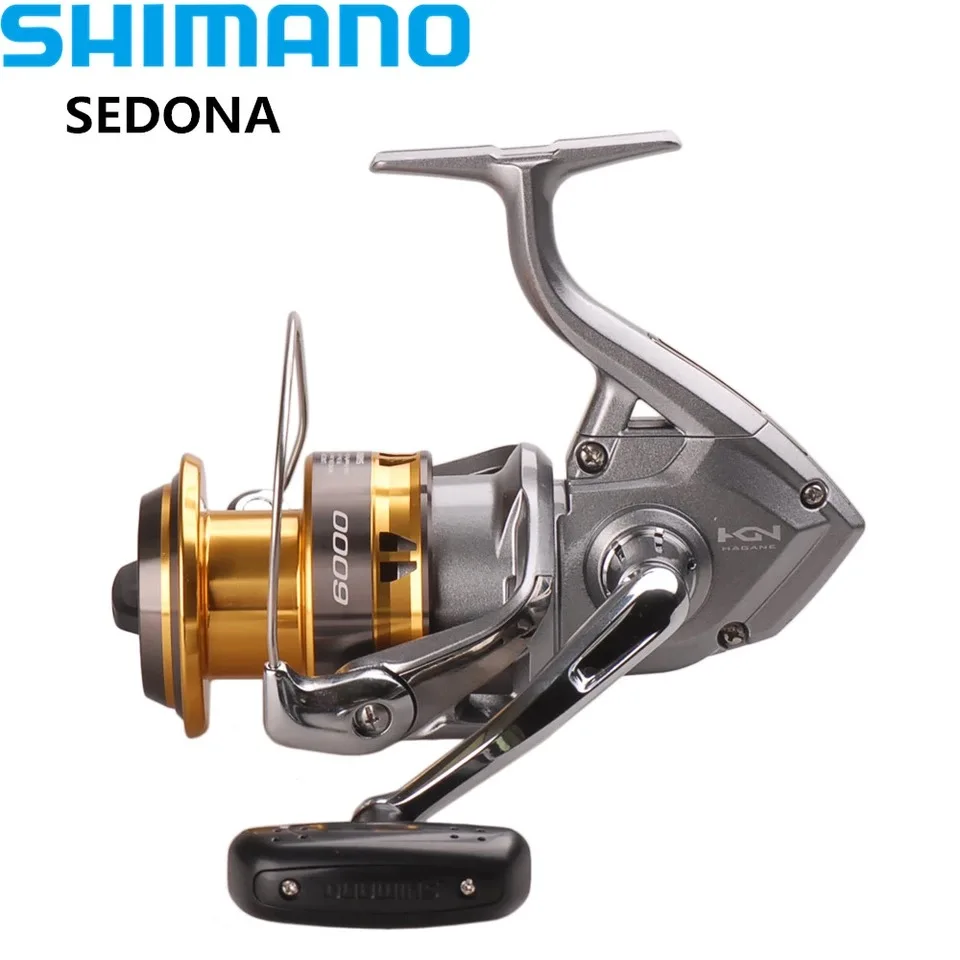 

100% Shimano Sedona 6000/8000 Spinning Fishing Reel 3+1bb Hagane Gear Carretilha Moulinet Peche Carrete Pesca Lure Spinning Reel