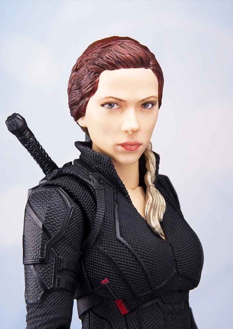 Чудный Фильм Мстители 4 эндигра SHF черная Widow Hawkeye Бартон фигурка игрушки кукла для подарка