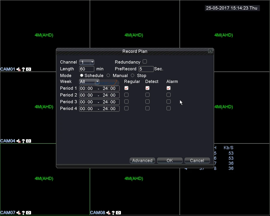 Супер 8CH 4MP AHD DVR цифровой видеорегистратор для CCTV камеры безопасности Onvif Сети 16 каналов IP HD 1080 P NVR электронная сигнализация