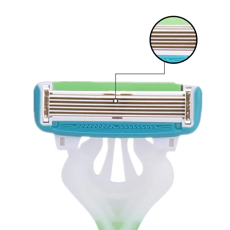 Online Profesional 3 pcs lot Rautan Shaving Razor Wanita Rambut Remover Pemangkas Depilator Cukur Tukang Cukur Tubuh Kecantikan
