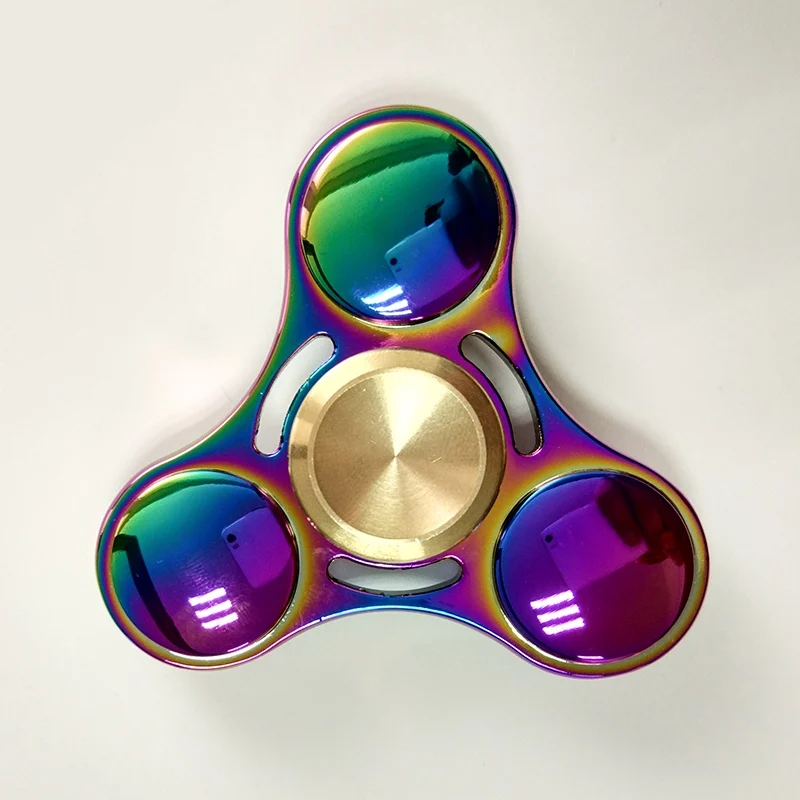 

titanium Fidget Spinner Metal EDC Hand Spinner Finger Spin Made Focus Colorful Antistress Stress Fidget Toy's For Friend SL160