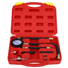 Tragbare Auto Einspritzpumpe Drucktester Kit Auto Benzin Gas Motor Zylinder Compression Manometer Auto Diagnostic Tools