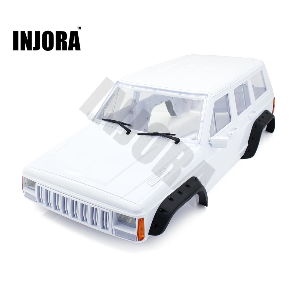 Distância entre Eixos Corpo para 1 Plástico Rígido Polegada Shell – 10 rc Crawler Axial Scx10 & ii 90046 90047 12.3 313mm