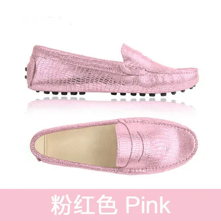 Blingling New 2022 Genuine Leather Women Flats Lady Loafers Casual Shoes Moccasins Spring Autumn Flat Shoes Handmade Woman Shoes