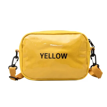 

Bags for Women 2019 Wild Fashion Messenger Bag for Girl Ladies Hand Bags Yellow Bolsas Ladies Phone Purse