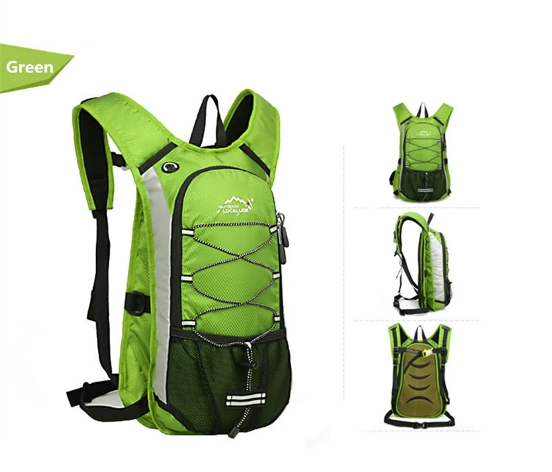 Велосипедный рюкзак с сумкой для воды, для мужчин и женщин, для горного велосипеда, водонепроницаемый, для походов, кемпинга, на открытом воздухе, для велоспорта, спортивный, полиэстеровый, велосипедный рюкзак