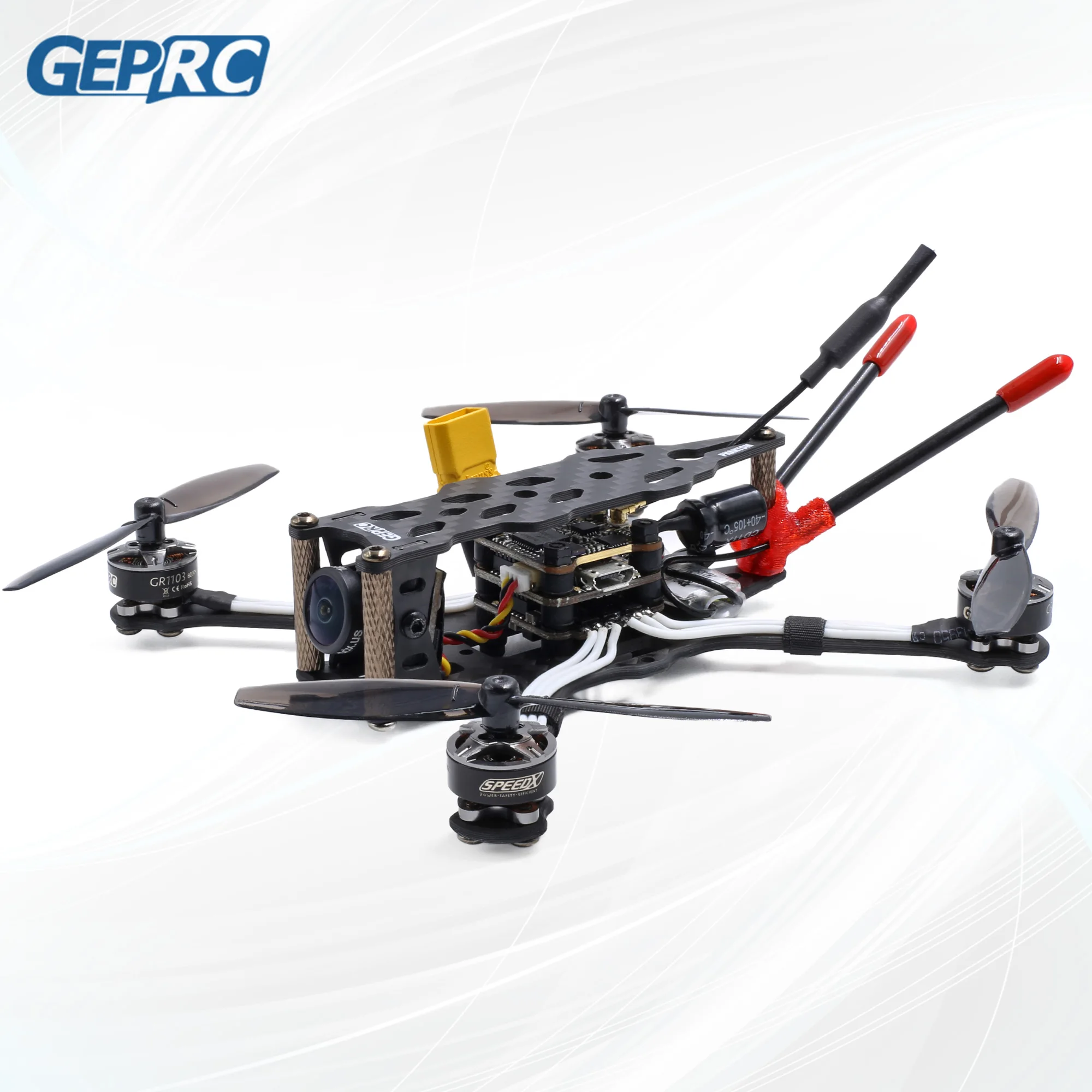 

GEPRC PHANTOM Toothpick 125mm 2~4S 2.5''Micro Drone Freestyle BNF Quadcopter with Frsky XM+ RX GEP-12A-F4 AIO Flight Controller