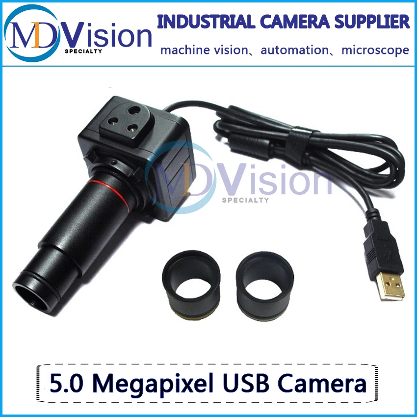 

High-Definition Digital Camera UVC Electron Microscope Eyepiece Students Microscope Photos Video Store Computer