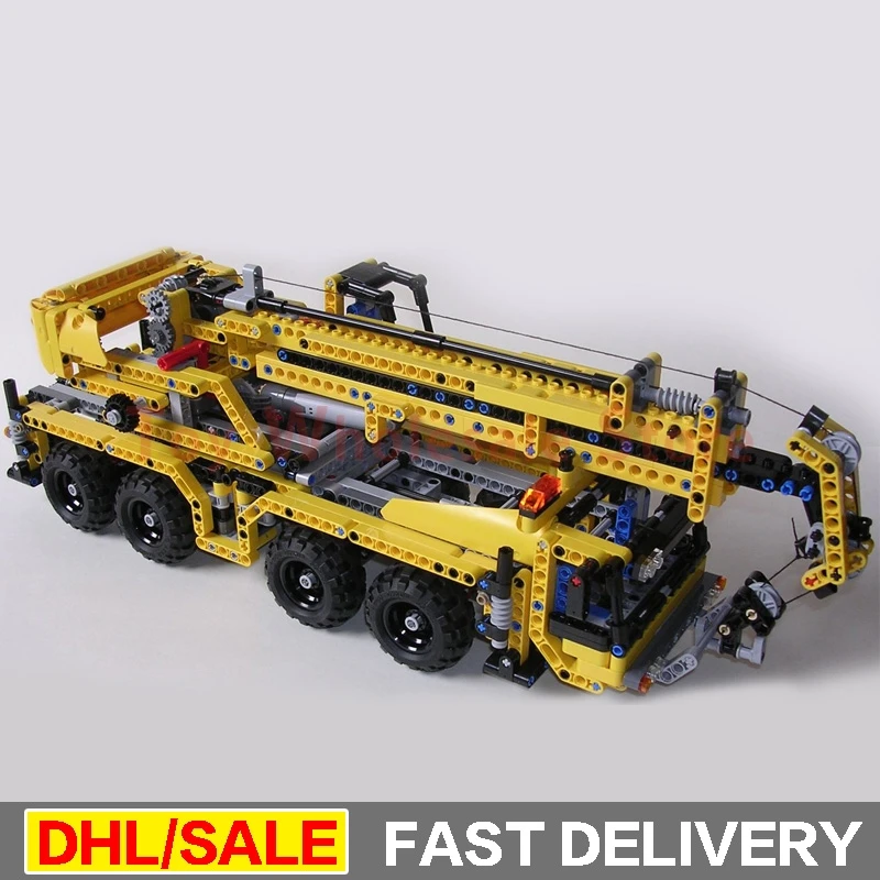 

Lepin 20040 1392Pcs Technic Mechanical Series The Moving Crane Set Educational Building Blocks Bricks Toys Model Gift Clone 8053