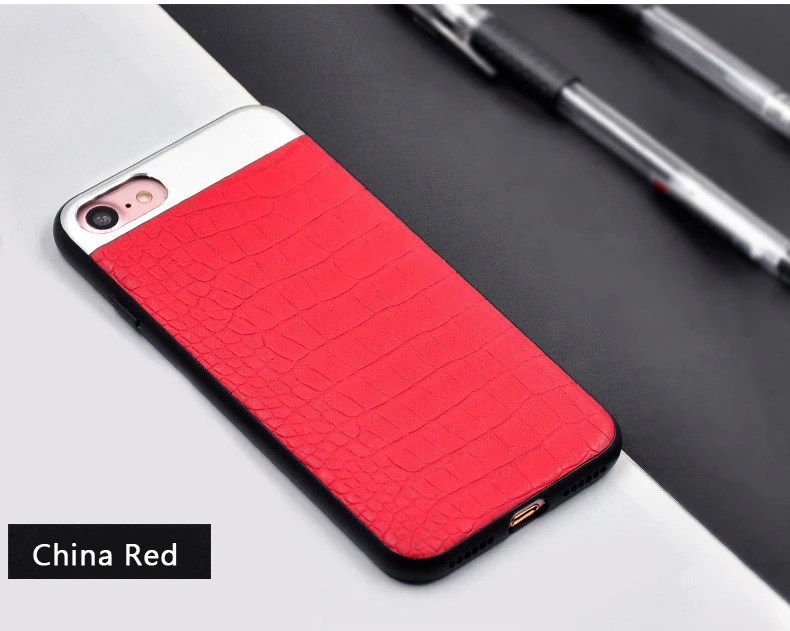Kasatin Corrodie Pattern Leather Back Cover for iPhone 6 (11)