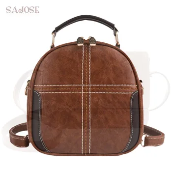 

Fashion Women Backpack High Quality Youth Leather Backpacks for Teenage Girls Vintage Female School Shoulder Bag Bagpack mochila