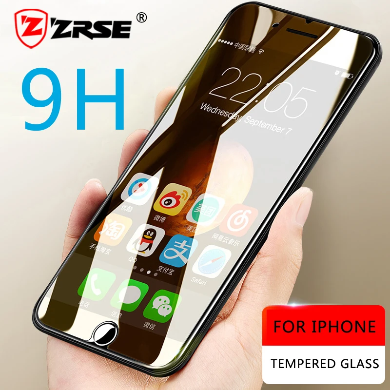 

ZRSE Protective Glass For Iphone 6 6s 7 8 Plus X Glass On Iphone 7 6 8 X R Xs Max Screen Protector Iphone 7 6 Screen Protection