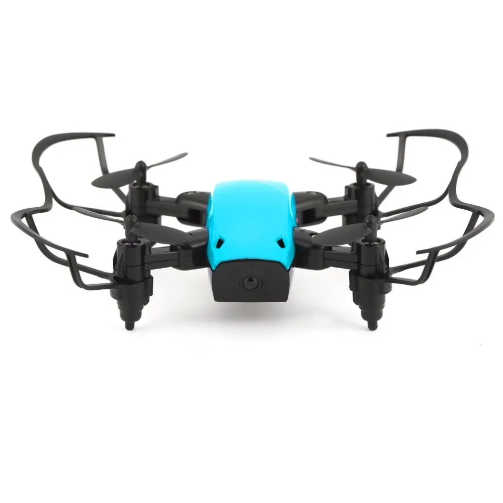 S9W складной RC Мини Дрон Карманный Дрон микро Дрон вертолет с wifi FPV 0.3MP камера 360 градусов