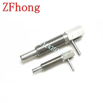 

stainless steel M10 M12 M16 L Type Index plunger self lock pin