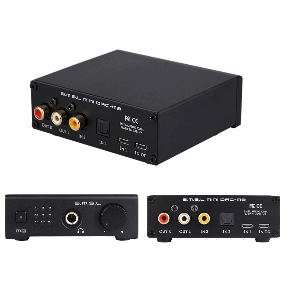 Top Deals S M S L Audio M3 USB Powered Audio Decoder Amplifier Black