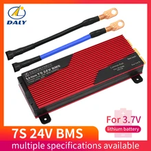 Daly 7s Bms 29.4v Lithium Battery Bms Charging Voltage 29.4v 80a 100a 120a 150a 200a Bms Pcm for e-bike
