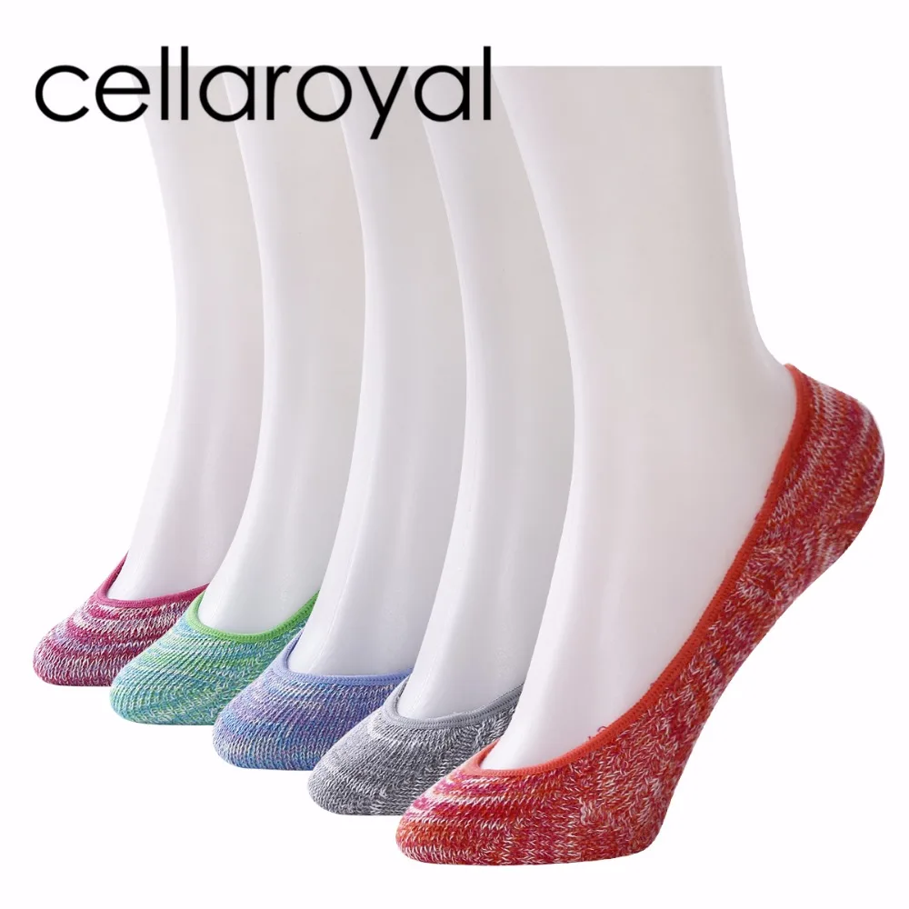 Cellaroyal Women's No Show Liner Socks 1 Pair Seamless Ultra Low Cut