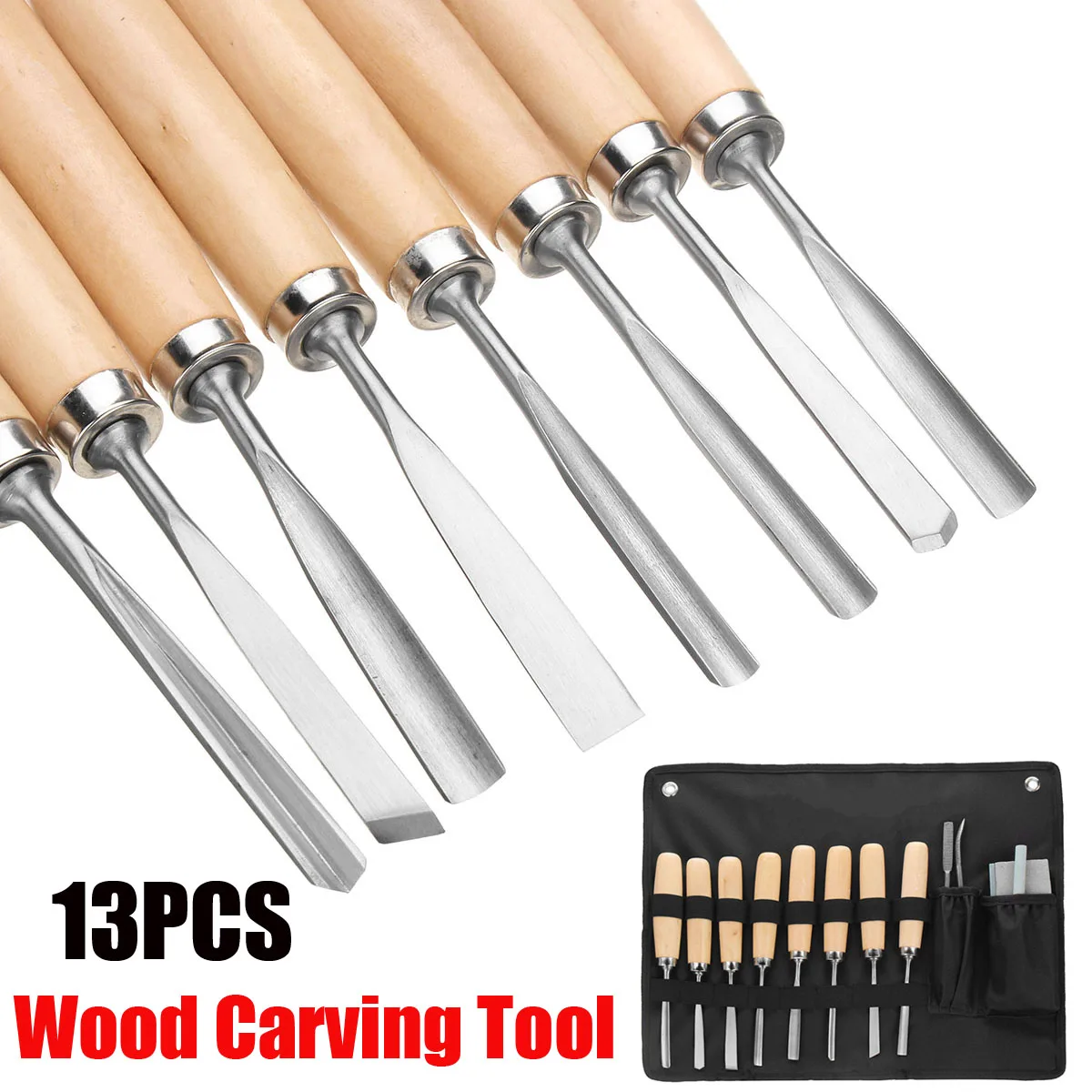 

Hot Sale 8Pc Wood Carving-Knife Tool Set Oilstone File Woodworking-Knive Tool Kit for Woodworking and DIY Model Making Hand Tool