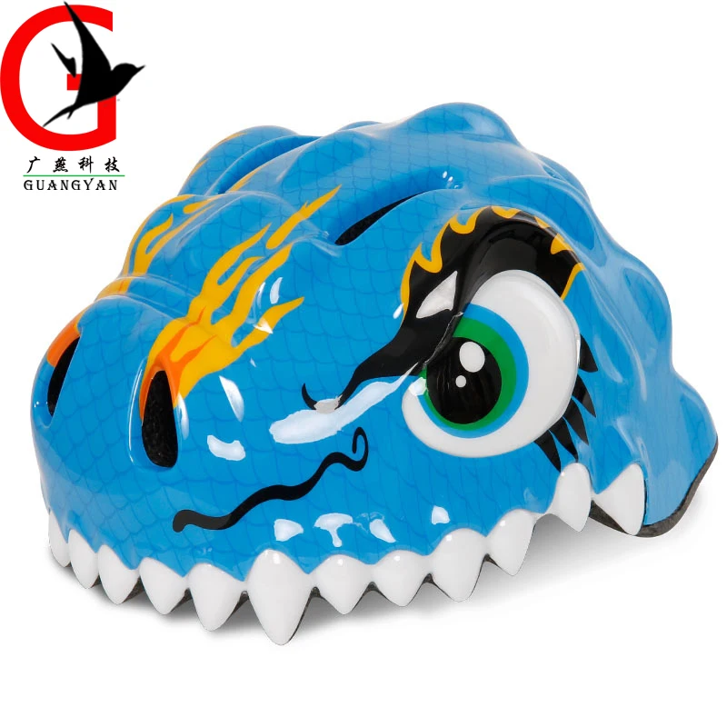 

Child safety protection Cute dinosaur helmet bicycle helmet baby kids head protection had cartoon safety cap TKX-1