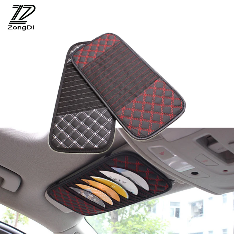 Автомобильный CD зажим ZD 1 шт. солнцезащитный козырек для Honda civic 2006 2011 Opel astra h insignia