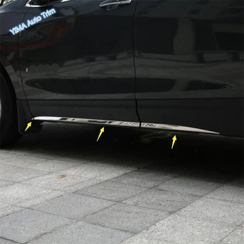 

Lapetus Car Styling Outside Door Body Under Molding Bottom Decoration Strip Cover Trim Fit For Chevrolet Equinox 2017 - 2020
