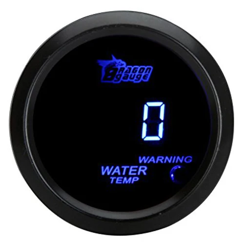 52 мм 2,0 дюймов lcd 40~ 120 градусов Цельсия Авто Цифровой измеритель температуры воды с Предупреждение ющим датчиком светильник-Bla